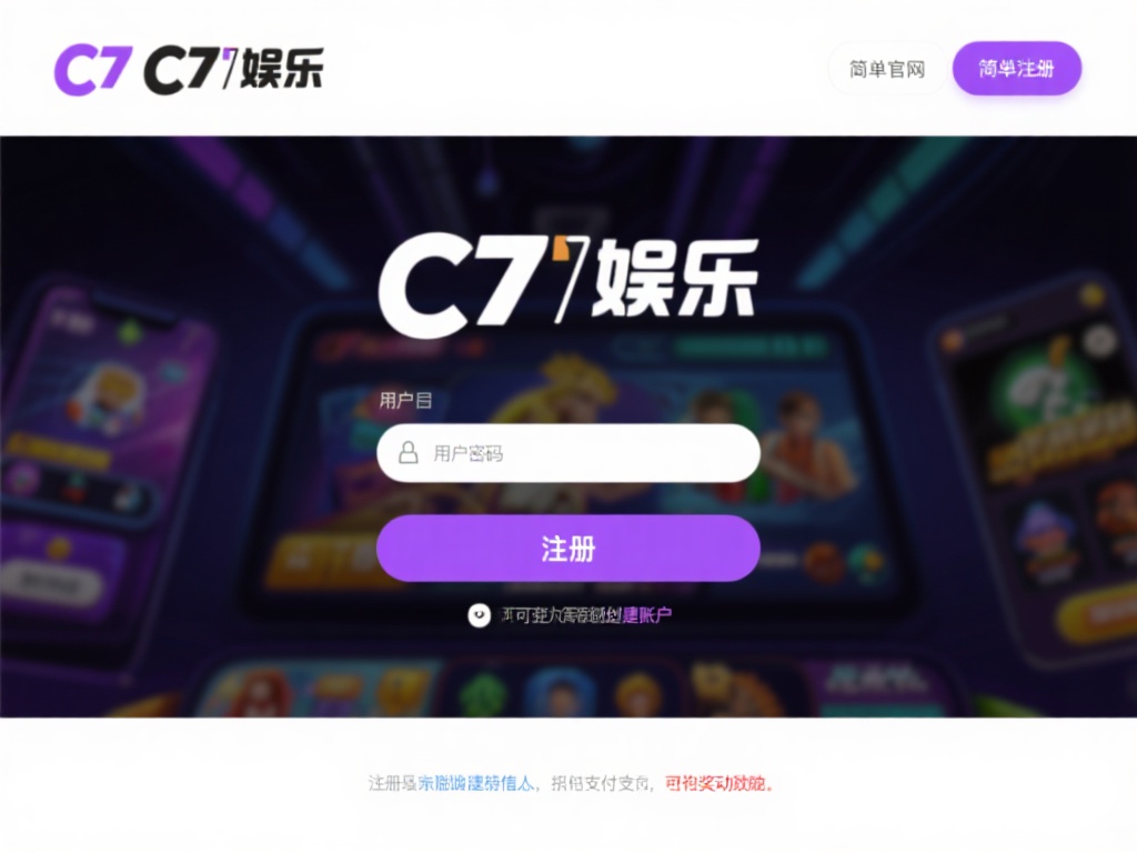 c7娱乐咋玩的?详细教程带你轻松上手体验游戏乐趣! (c7娱乐怎么玩?详细教程助你快速上手,畅享游戏乐趣!) 想要体验c7娱乐,首先需要完成简单的注册流程。访问