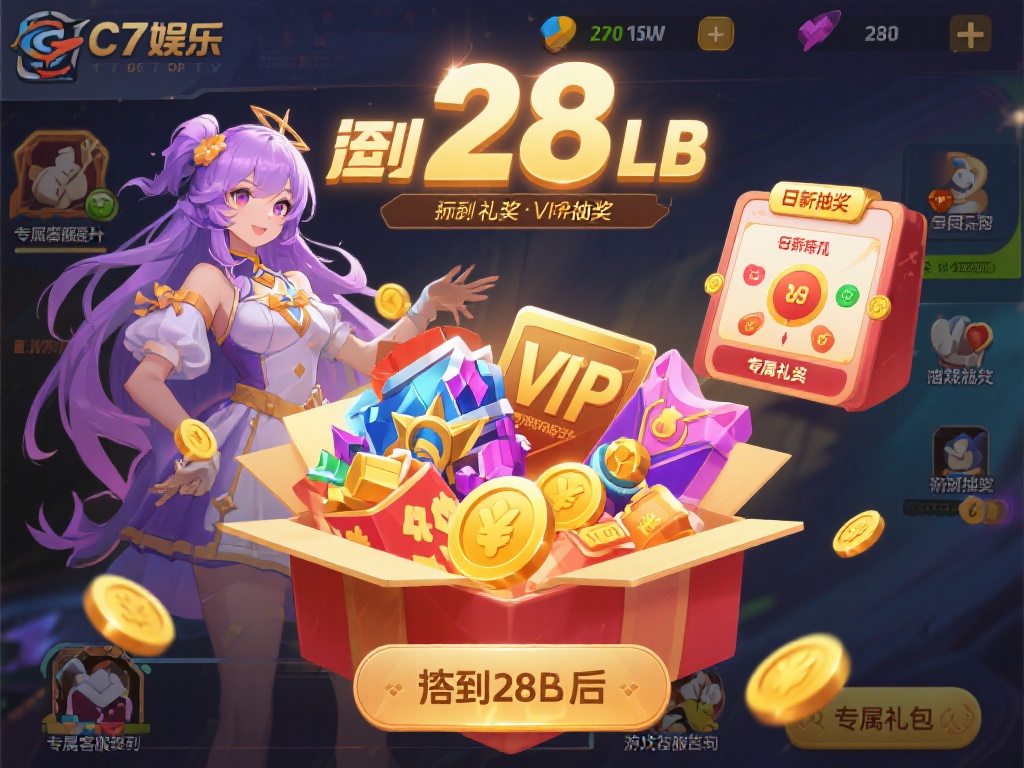 达到28级后，c7娱乐为玩家准备了许多令人心动的福